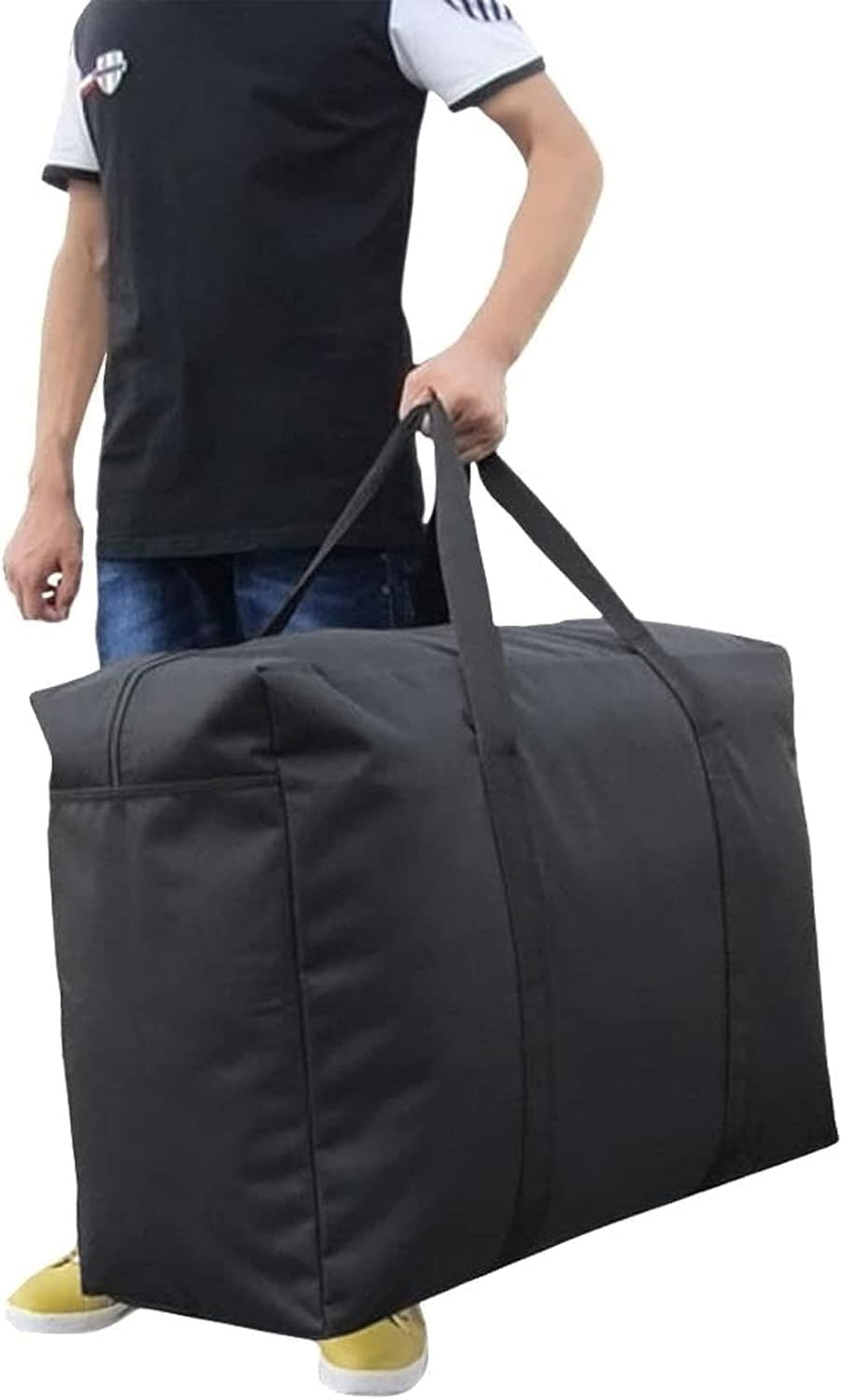 Handy Storage Bag, Jumbo Storage Bag, Extra Large Waterproof Heavy Duty Bag with Web Handle Bedding Underbed Storage Bag Blankets Duvet Chest Season