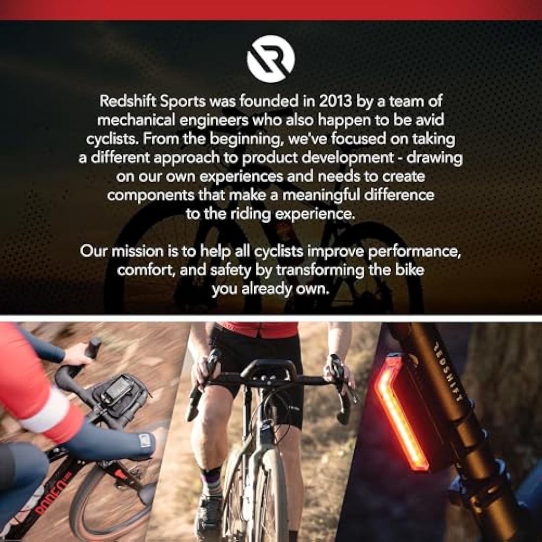 REDSHIFT Top Shelf Handlebar with 50-70mm of built-in Rise for Road, Gravel, Touring, and Commuter Bikes, Aluminum Drop Bar