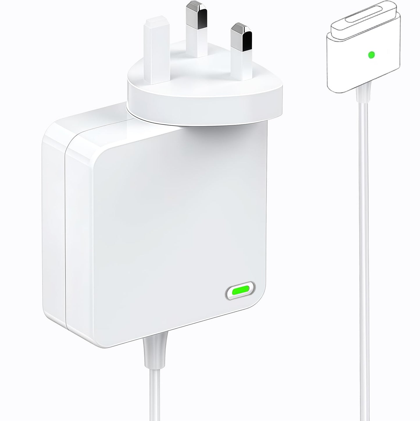 bokilino 60W T-Tip Charger - Power Adapter for Mac-Book Pro, Universal Laptop Charger for MacBook Air/for MacBook Pro 13 Inch Retina Display, Fast