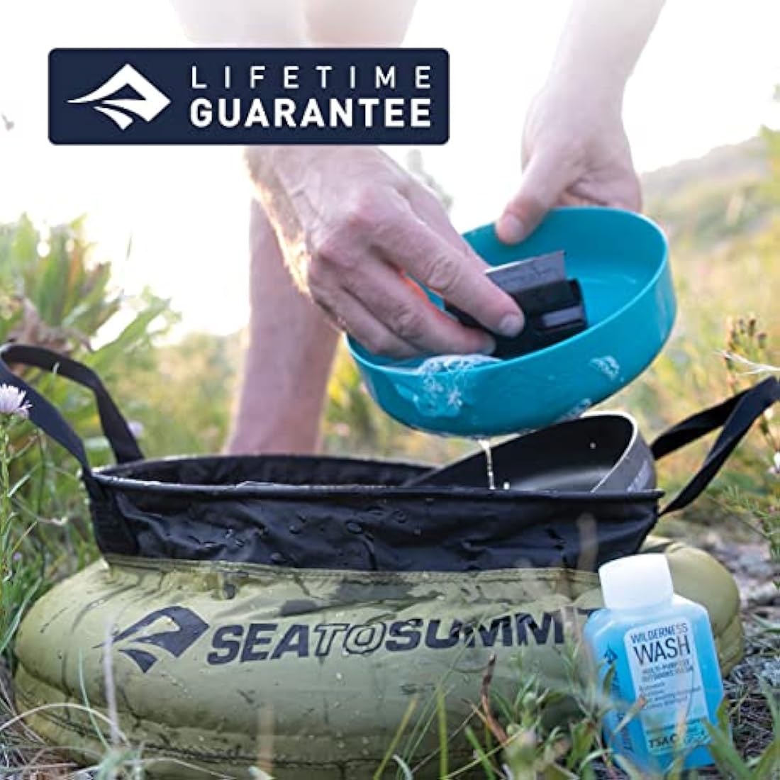 Sea to Summit Camp Kitchen Clean-Up Kit 6 Piece Set