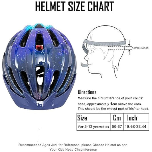 Kids Bike Helmet, Boys Girls Bike Helmet Child Cycle Helmet Childrens Bicycle Helmet Cycling Helmet
