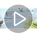 Starlight Beds Cooltouch Hybrid Small Single Mattress – Memory Foam Mattress with Springs, Maximum Value, 18cm Deep, Plush, White,(75cm x 190cm)