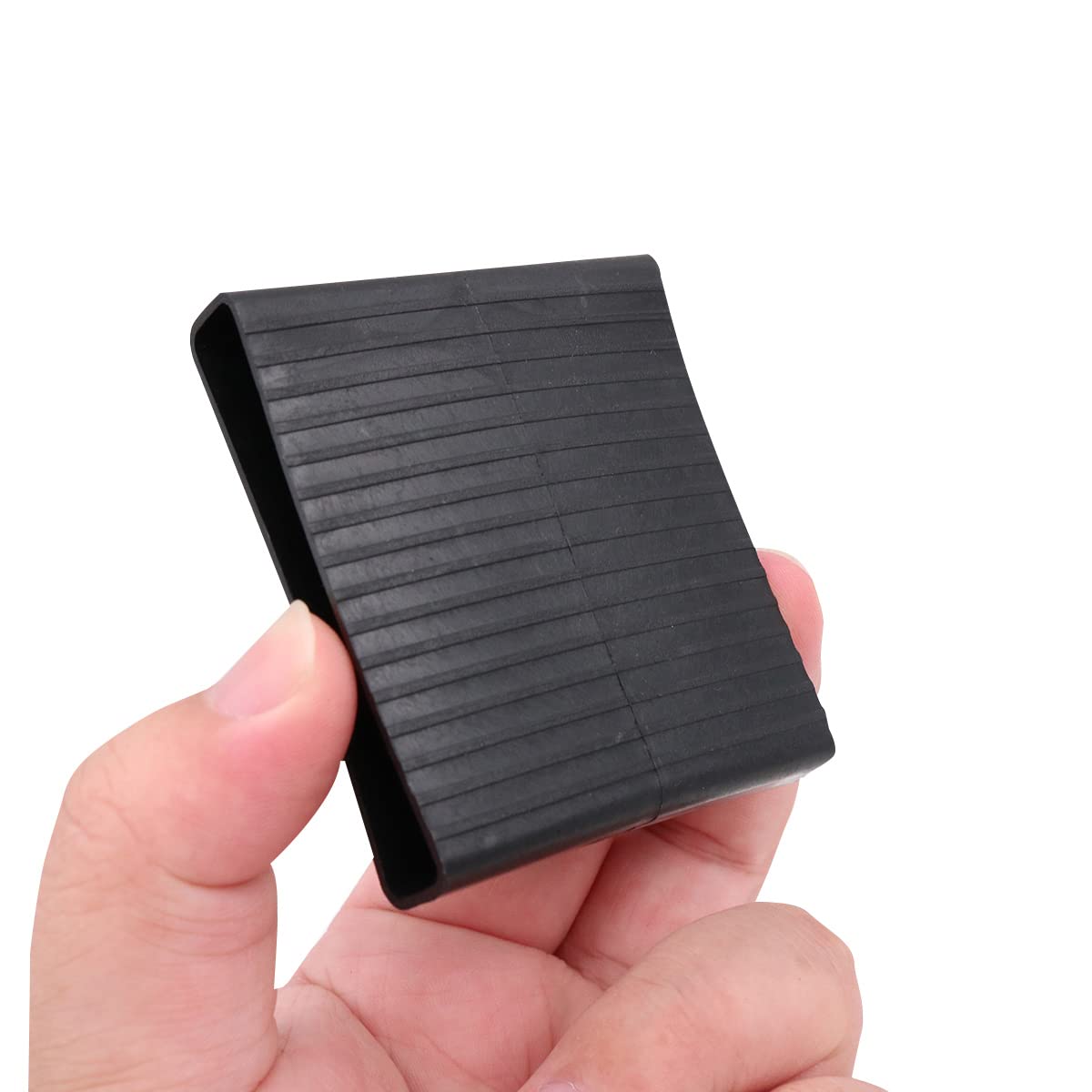 WANGCL 6PCS Bed Slat Centre Caps Holders For Replacement Plastic Bed Slat Holders, For Single And Double Beds 65mm x 9mm Black