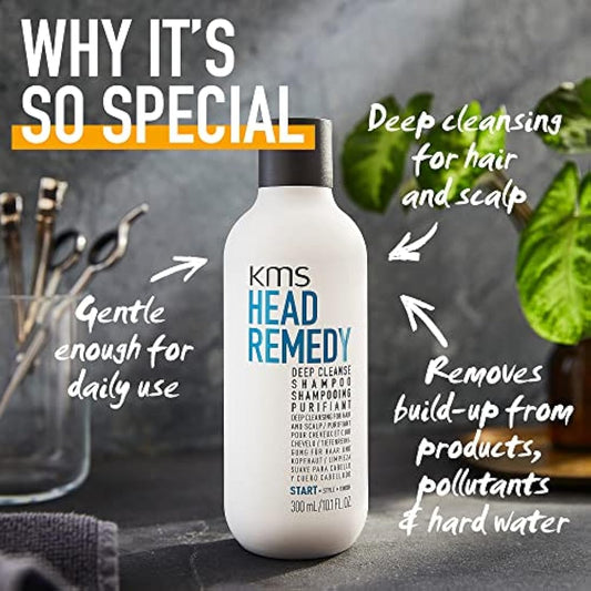 KMS Head Remedy Deep Cleanse Shampoo, 750ml