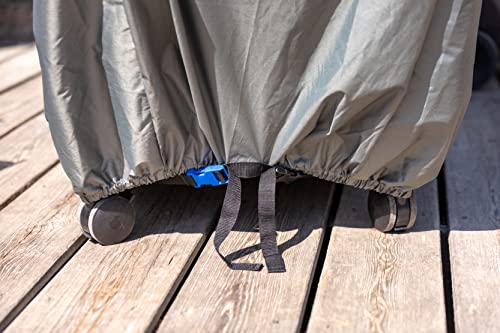 Campingaz Premium L grill cover, waterproof grill cover with PU coating, weatherproof, stable fastening 3 Series & Select 4 gas grills; protection