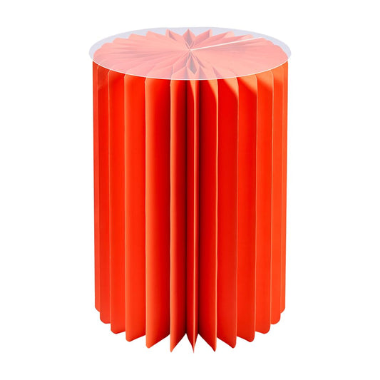 Foldable Paper Column, Decorative Column, Versatile Use as Side Table, Base or Flower Stool, Space-Saving and Lightweight, Ideal for Living Room