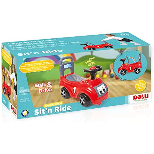 Dolu Sit and Ride Full Mini Ranger - Red