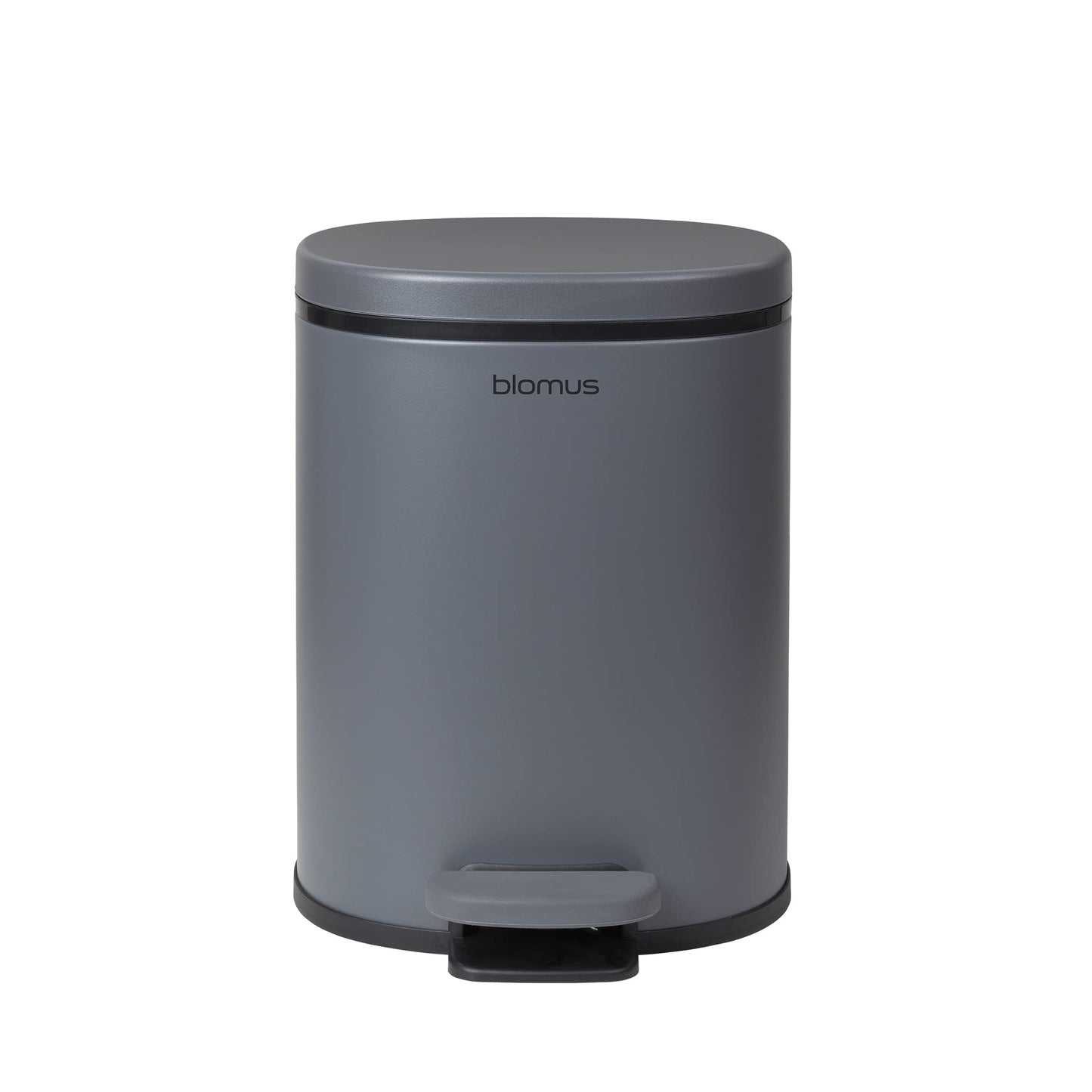 Blomus -PARA pedal bin made of powder-coated steel, magnet, 5 L capacity, smart close system, removable bucket, exclusive bathroom accessory
