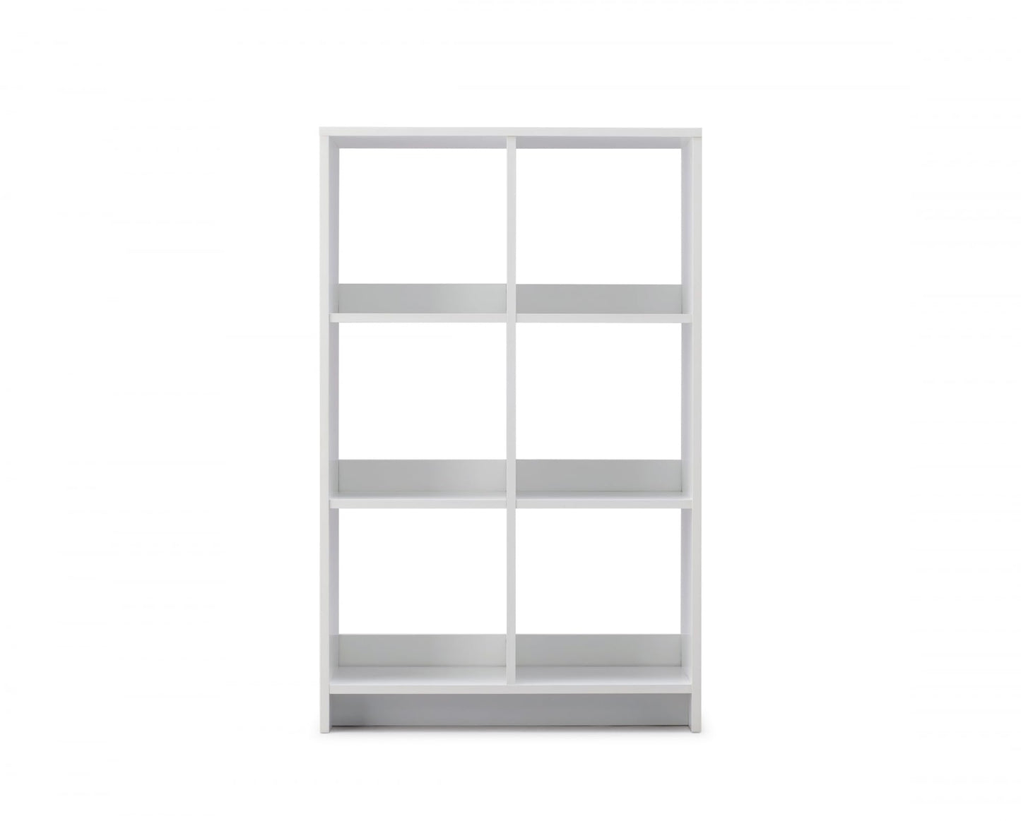 Iris Ohyama,Wooden Open Shelf, 6 Cube storage unit, Organiser, Modern design, Living room, Bedroom, Study room,WOS-6 - White Oak