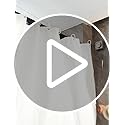 MUSTORN Retractable Washing Line, Non-Sagging Clothes Line Indoor & Outdoor Heavy Duty Extendable Washing Line Wall Mounted Stainless Steel Line-4.6M(Gray)