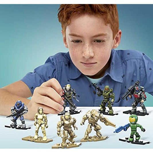 Mega HALO 20th Anniversary Character Pack HALO Infinite Construction Set, Building Toys for Boys Amazon Exclusive