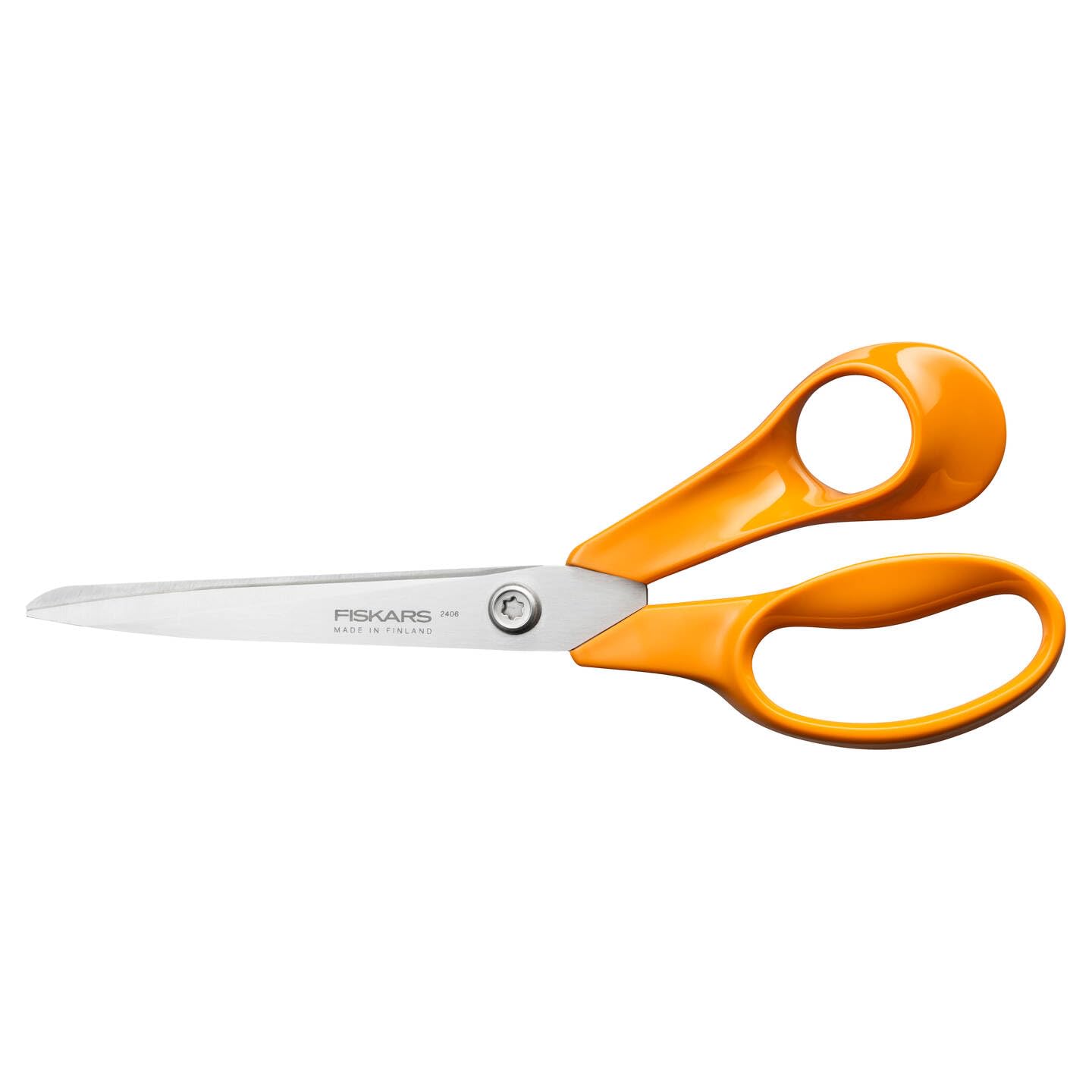Fiskars Classic Universal Kitchen Scissors, Right-Handed, Total Length: 21 cm, Improved Torx Screw and More Ergonomic Handle, Sustainable Packaging,