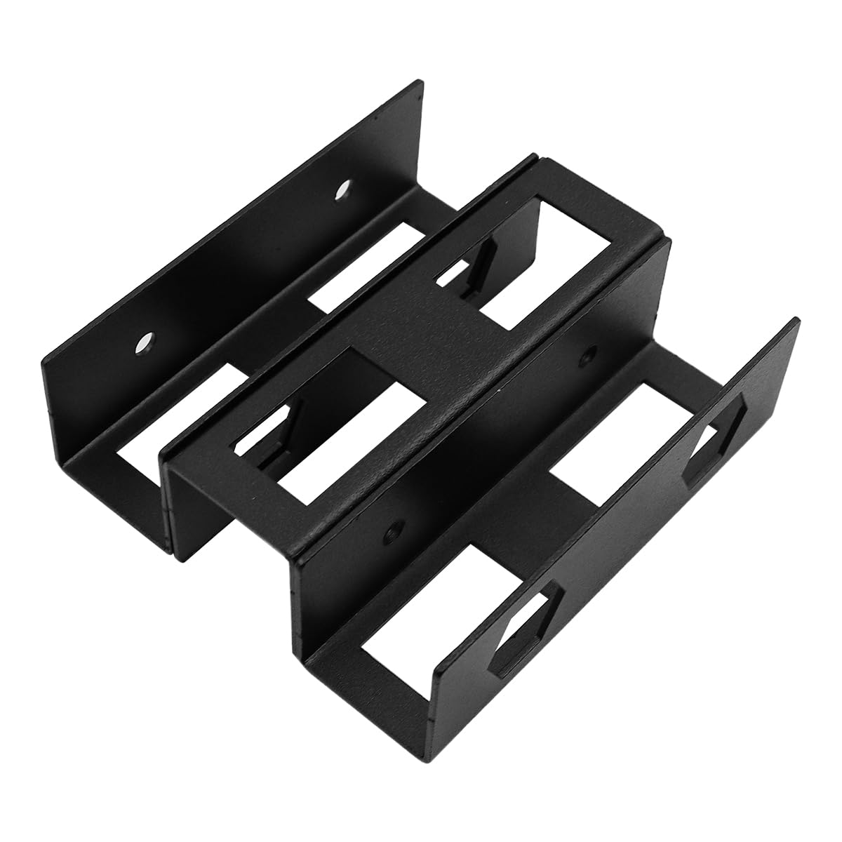 Namvo Under Desk Holders Metal Under Desk Laptop Storage Holder with Screws Space-Saving Desk and Wall Shelve Mount Organizer Rack Bracket for Laptop