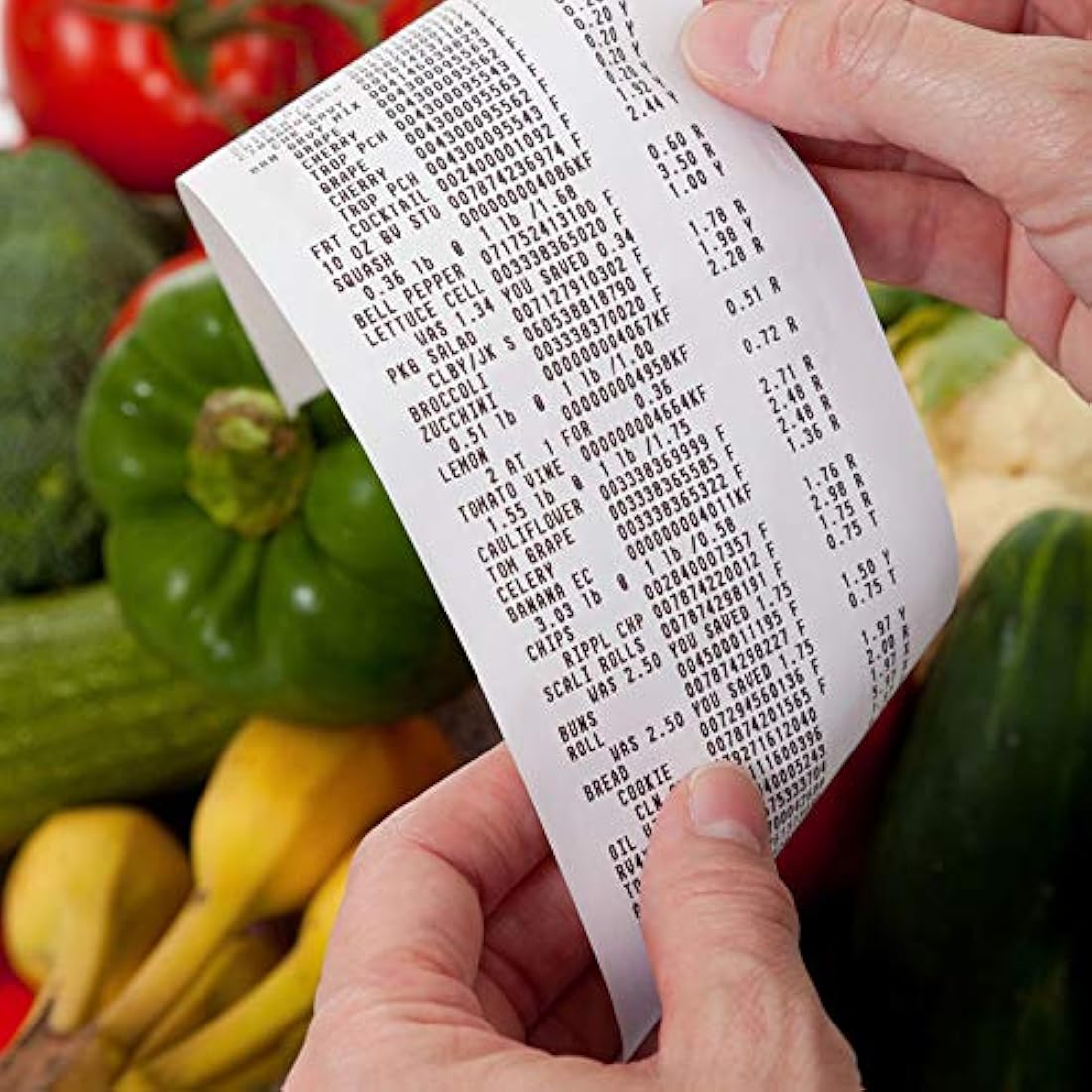 L LIKED 57x36 mm Thermal Paper Till Rolls Receipt Roll for Credit Card Machine, POS, EPOS(96 Rolls)
