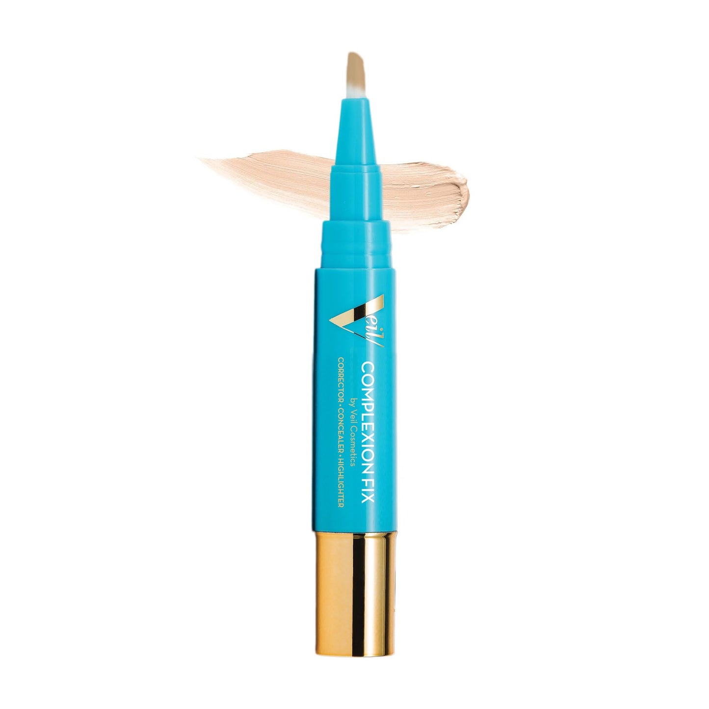 Complexion Fix Concealer - Hydrating Liquid Concealer for Under Eyes & Dark Circles - Infused with Hyaluronic Acid - Contour, Highlight, Correct -