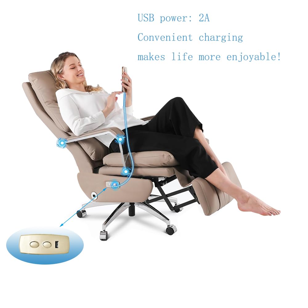 Huachuang Recliner Controller for Electric Recliner Chair Lift Electric Sofa leisure chair 2 buttons Controll 1 Motor (with USB 5V 2A, Input DC29V)