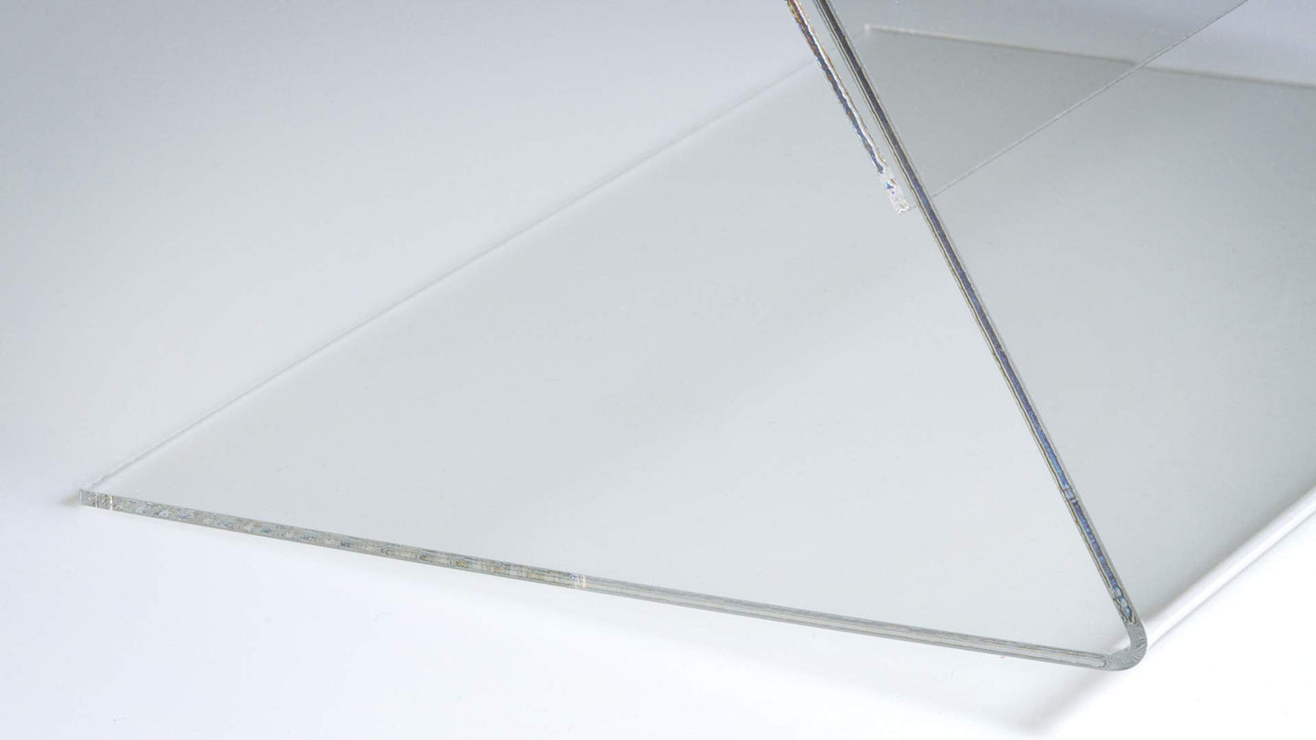 Europel Sign Holder, L-Standard, A4 Size, Portrait – Clear Acrylic Poster, Menu & Leaflet Display Holder for Restaurants, Hotels