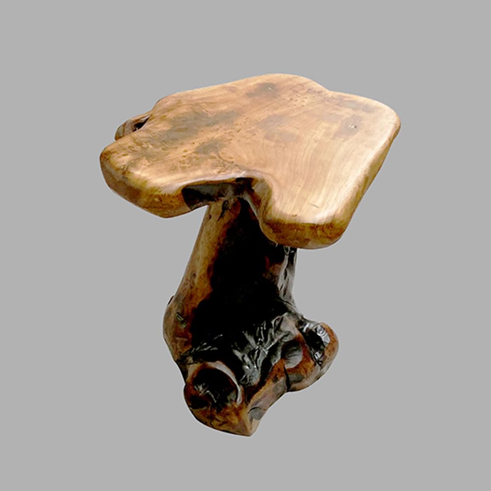 Organizedlife Solid Cedar Stool, Multipurpose 36cm Tall for Home & Garden