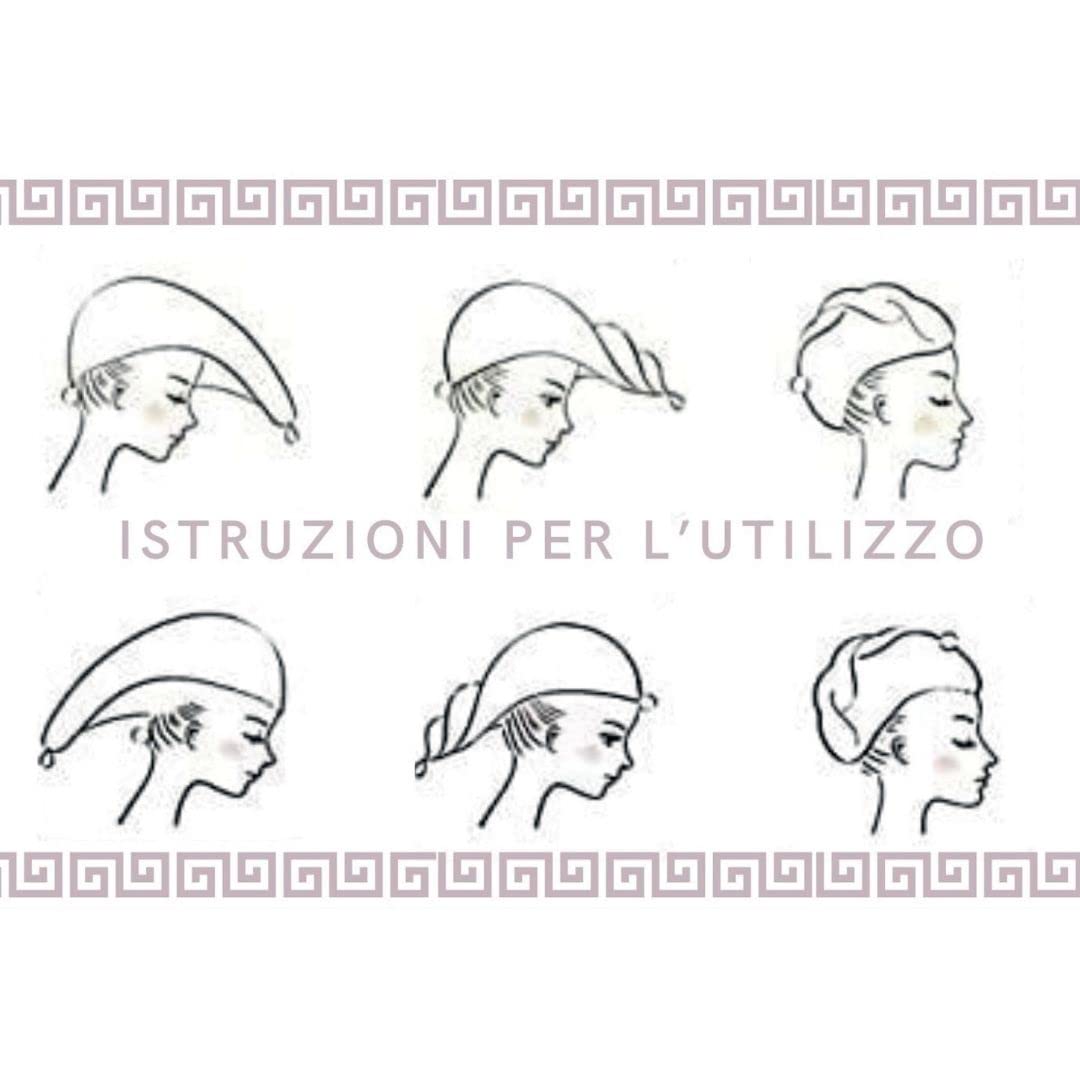 Offtopic 100% Silk Anti Frizz Turban Hair Towel | Does Not Dry and Damage Hair | Gentle Hair Drying | 100% Natural Silk