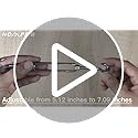 HOMPER Awning Attachment Set, Heavy Duty Sun Shade Sail Stainless Steel Hardware Kit for Garden Triangle and Square, Rectangle,Fixing Accessories