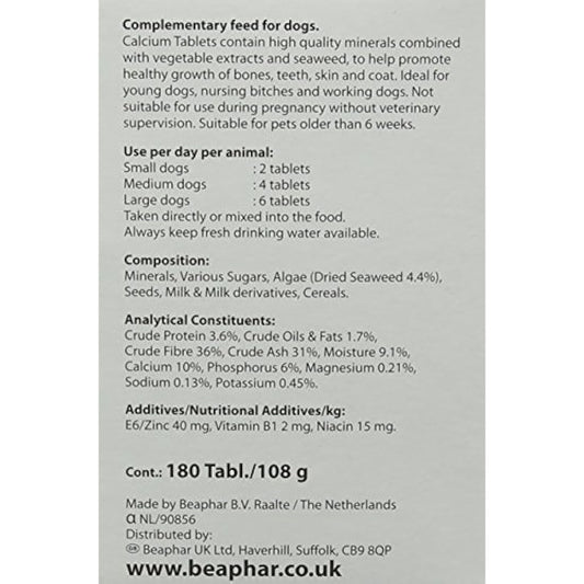 Beaphar Calcium Tablets