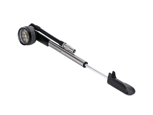 Topeak 360 PSI/24.8 Bar Pocket Shock DXG Dial Gauge, Silver