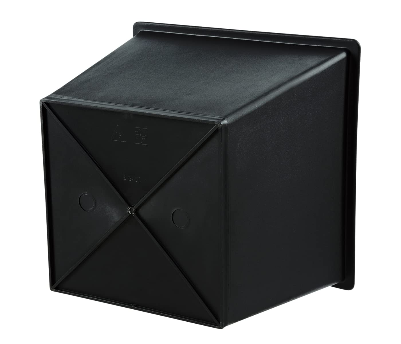 Dehner Universal Plastic Plant Pot Black