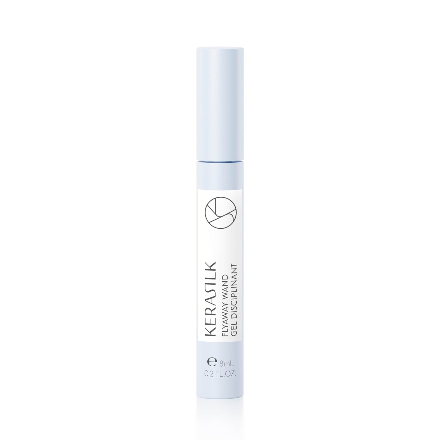 KERASILK STYLING Flyaway Wand, Baby Hair and Frizz Control, Quick Boost of Moisture, All Hair Types, With Vegan Biomimetic Silk and Niacinamide,