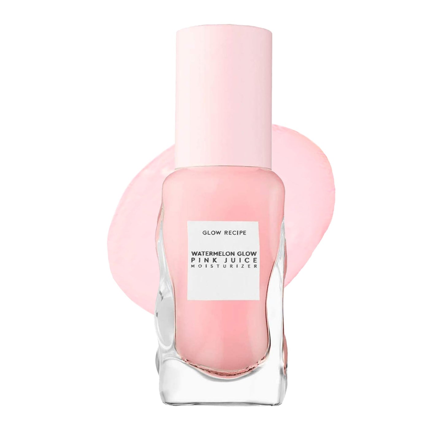 Glow Recipe Pink Juice Water Gel Face Moisturizer for Women, Men & Teens, Travel Size - Hydrating Hyaluronic Acid, Radiance Boosting, Oil-Free,