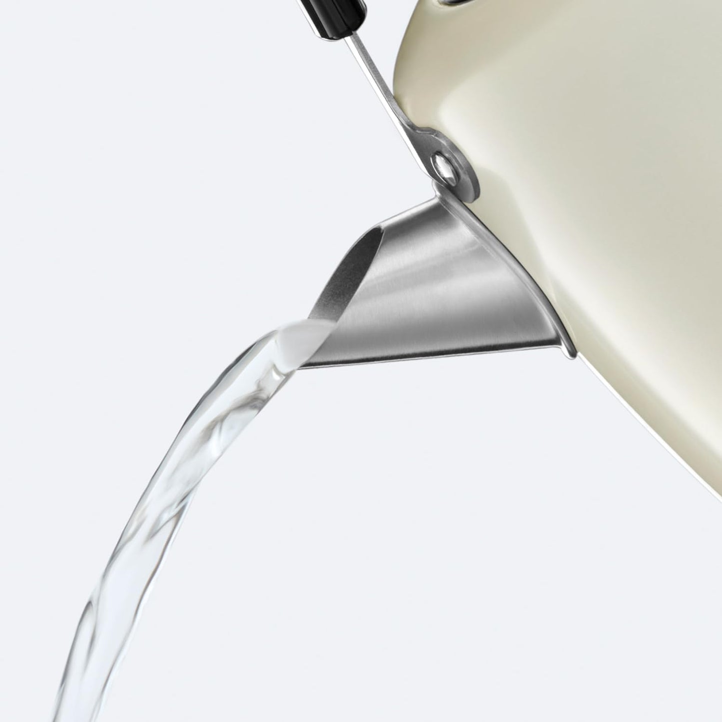 Russell Hobbs Electric Kettle (For Hot Water, Tea or Coffee, 1.5L, Fast Boil, Stainless steel with grey accents, Pull off lid, Perfect pour spout,
