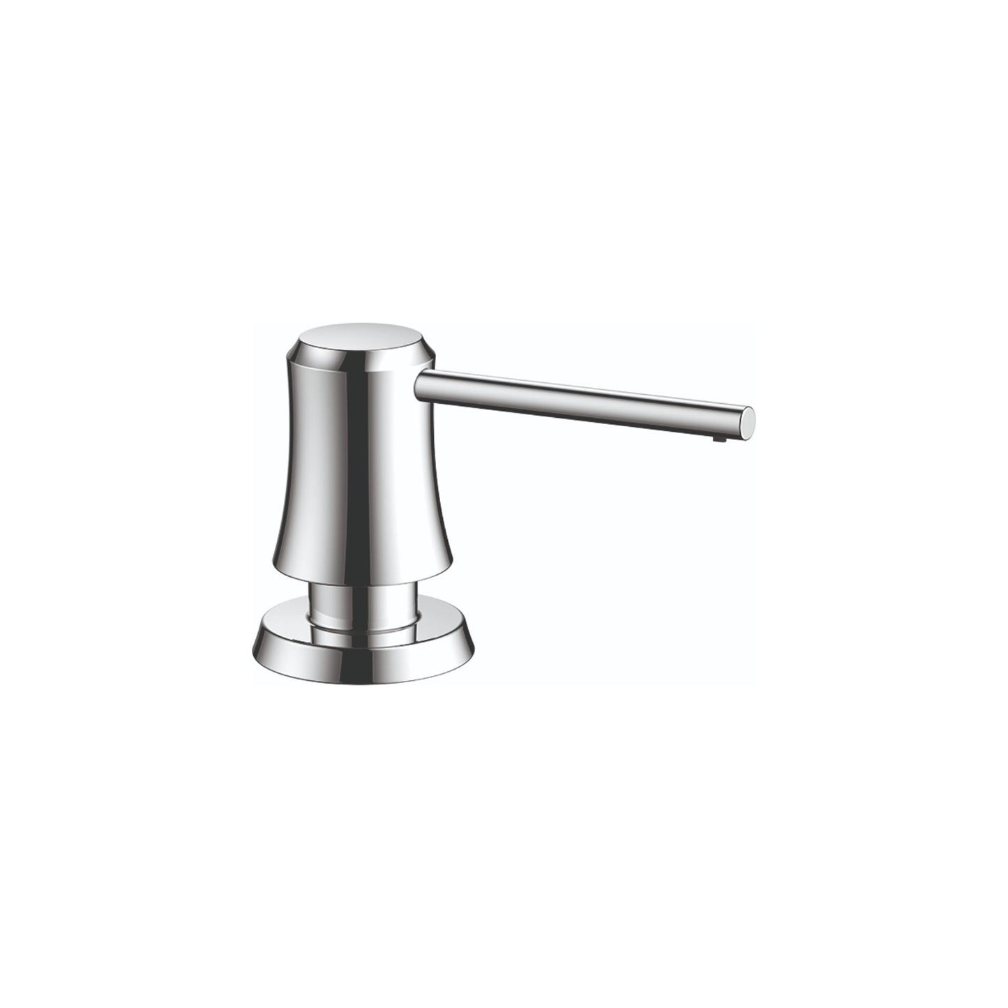Hansgrohe 4796000 Joleena Soap Dispenser in Chrome, 3-Inches Tall