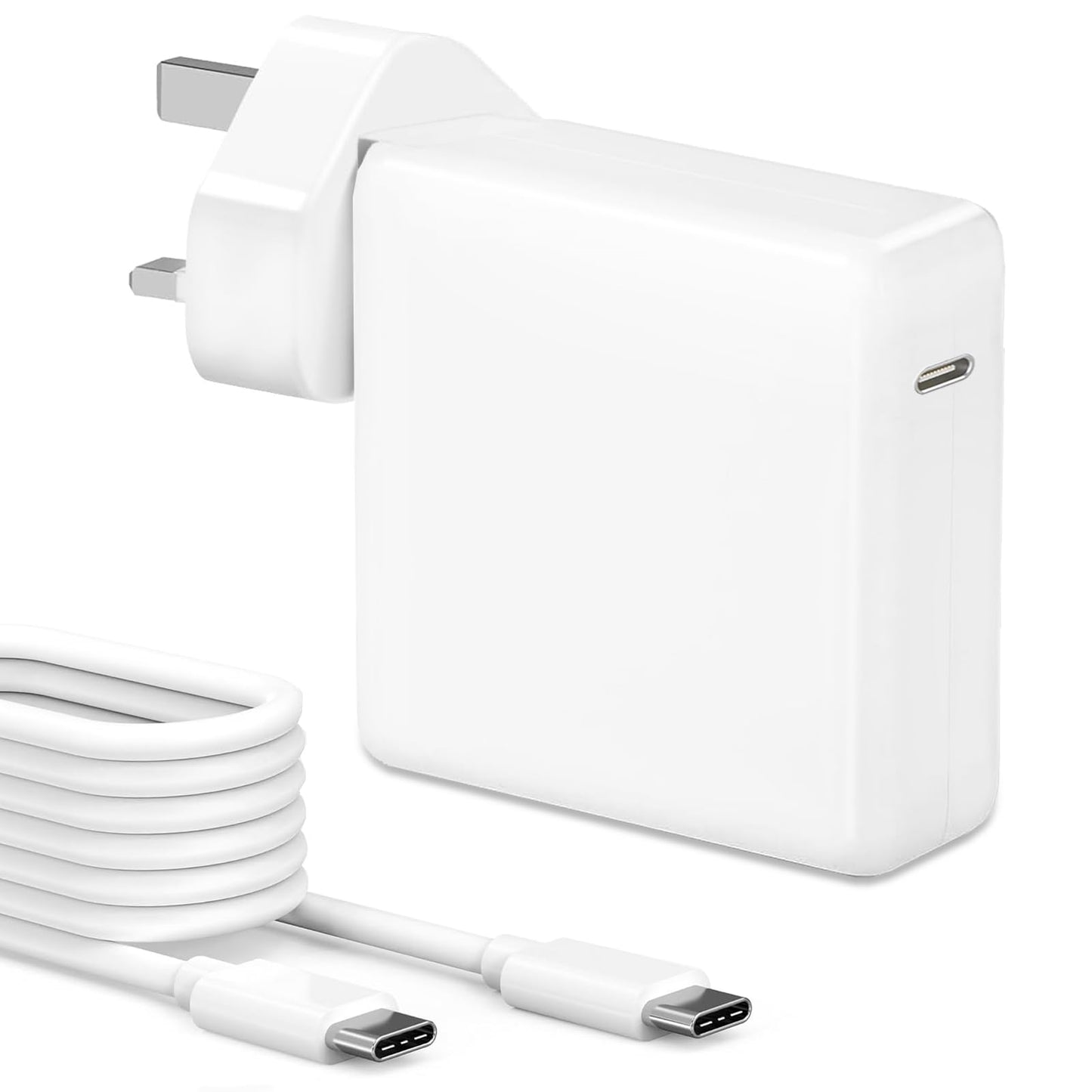 ELEHILS 100W USB C Charger Power Adapter Compatible with MacBook Pro 13, 14, 15, 16 Inch, Air 13 Inch 2021/2020/2019, and All USB C Device, Included