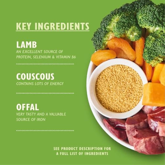 Lily’s Kitchen Dog Food Wet Trays - 36 x 150g Multipack - Made with Natural Ingredients - 24 x Beef Goulash, 12 x Lamb Tagine