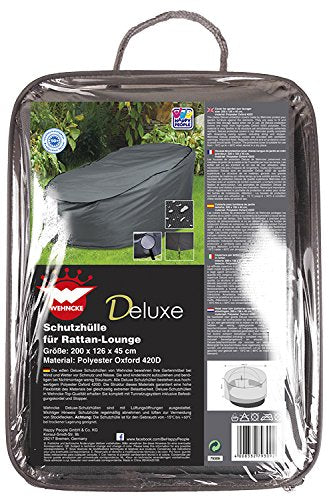 Happy People Cover for Garden Sun Lounger, 200 cm