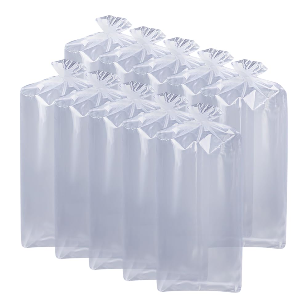 FSSTUD 10 Pcs 60 x 90cm Giant Clear Moving Bags Large Transparent Storage Bags Plastic Suitcase Bags Clothes Packing Bags Luggage Comforter Bags for