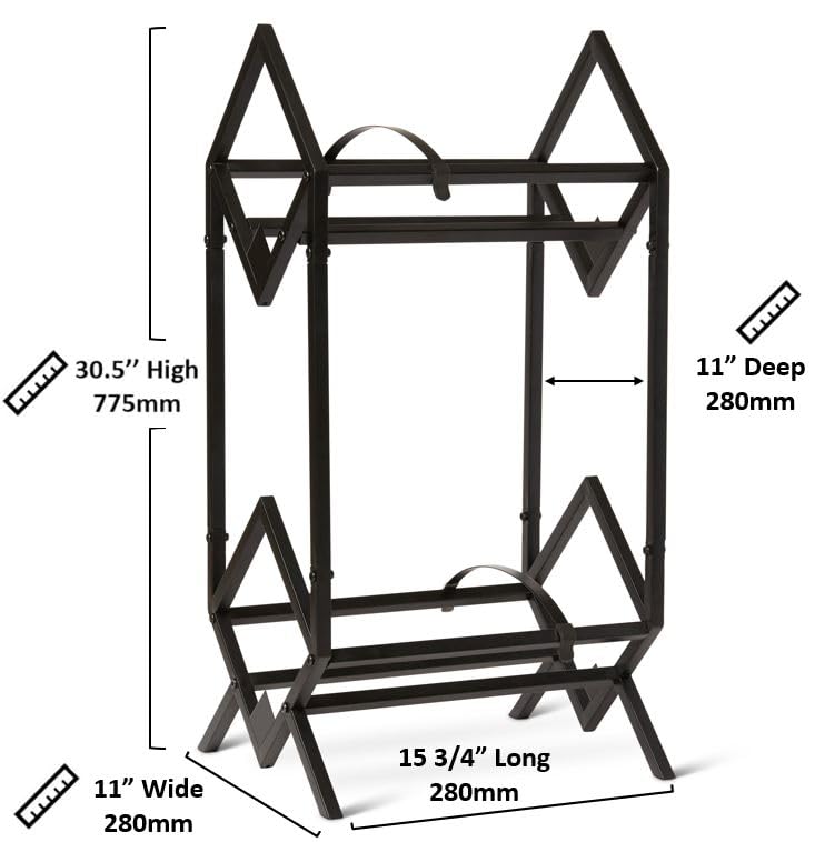 MODERN VINYL Record Holder - Matte Black Metal - 160-200 LP Storage - Simple, Quick Assembly - Vinyl Display, Storage - High-End Design