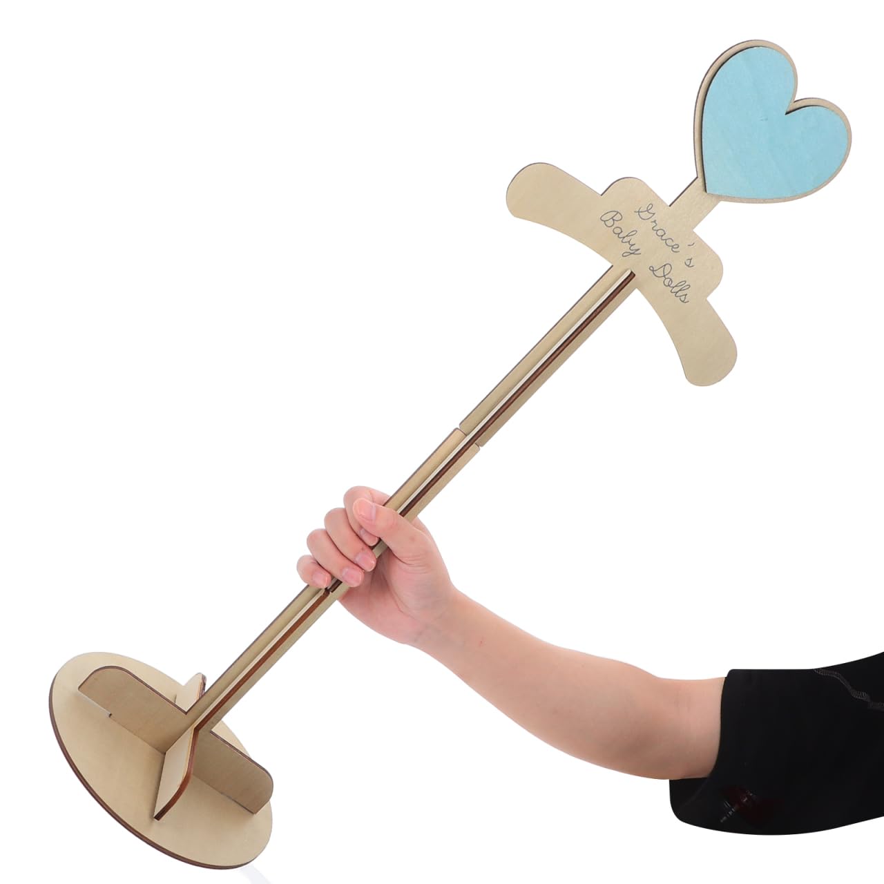 Cabilock Baby Clothes Display Stand Child T Shirt Display Stand Wood Portable Baby Clothing Rack for Retail Vendors Newborn Clothing for Dresses