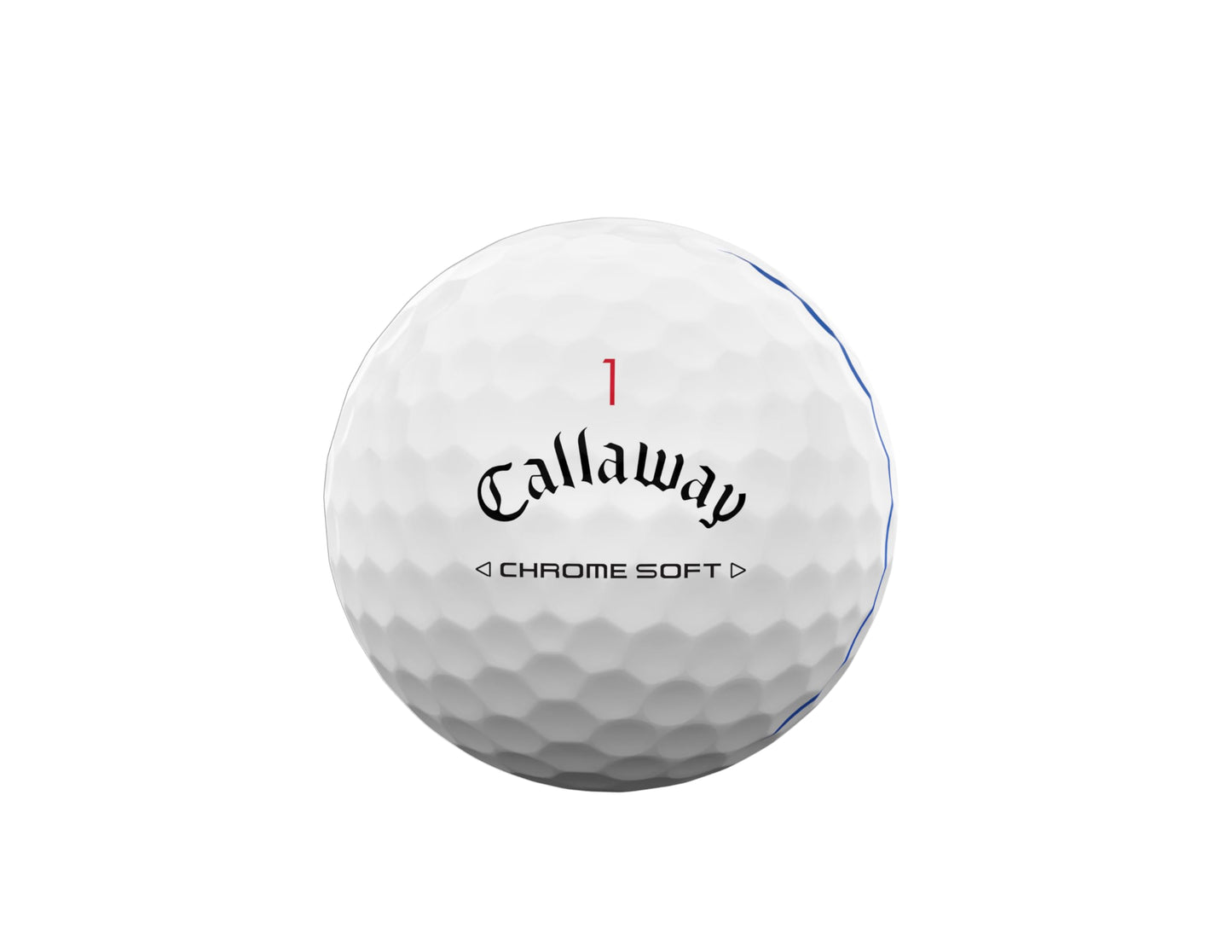 Callaway Golf Chrome Soft Premium Tour Golf Ball 2024 White Triple Track
