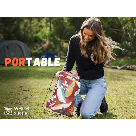 WEKAPO Inflatable Lounger Air Sofa Hammock-Portable,Water Proof& Anti-Air Leaking Design-Ideal Couch for Backyard Lakeside Beach Traveling Camping Picnics & Music Festivals