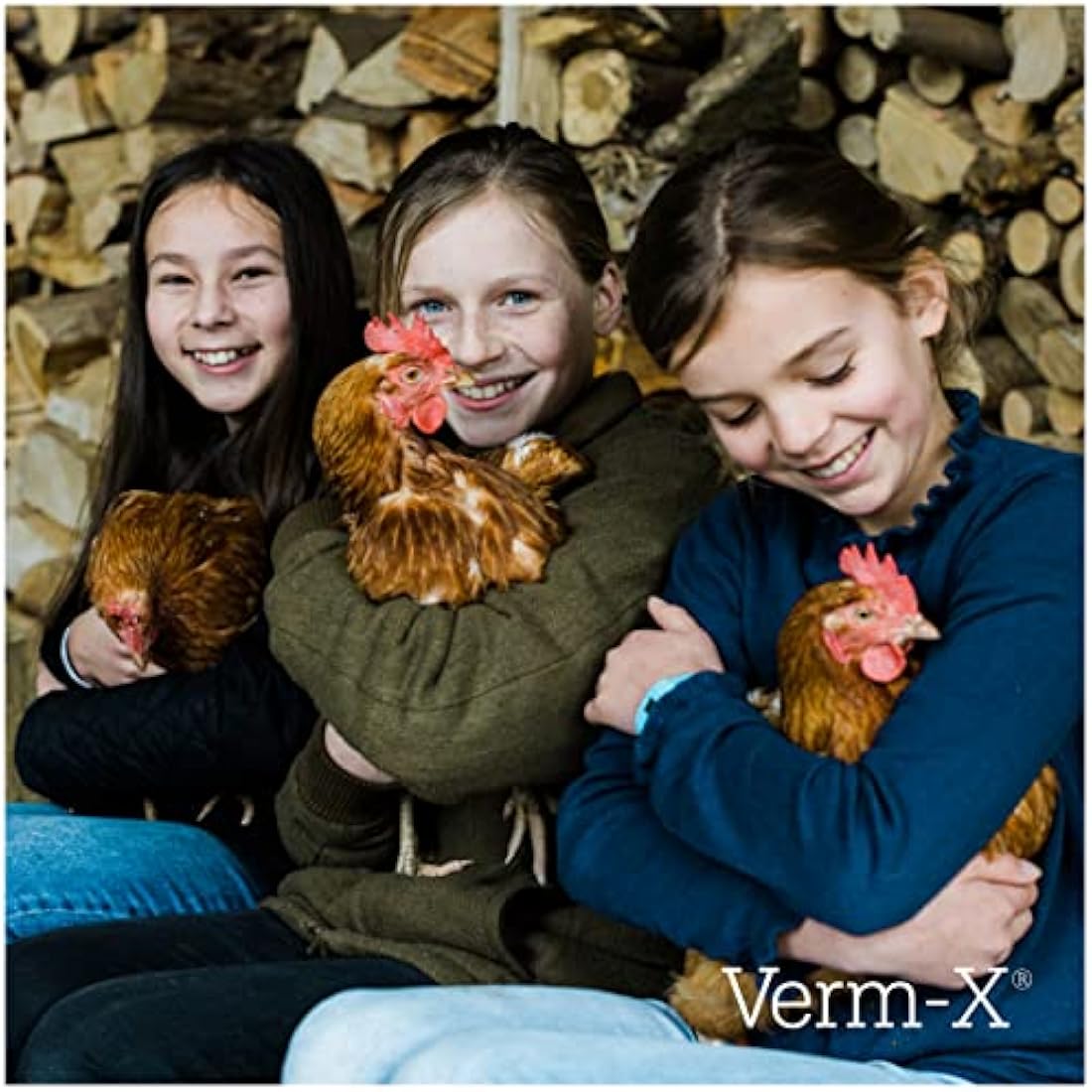 Verm-X 100% Natural Liquid for Poultry. Supports Intestinal Hygiene. Vet Approved. UFAS Assured. Contains Prebiotic for Gut Biome. Restores and Maintains Gut Vitality. Wormwood Free - 500ml