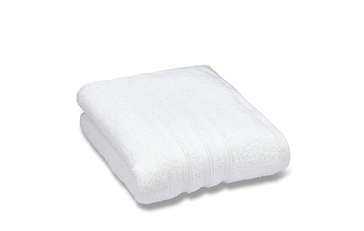 Catherine Lansfield Zero Twist Cotton 30x30cm Face Cloth Pair White