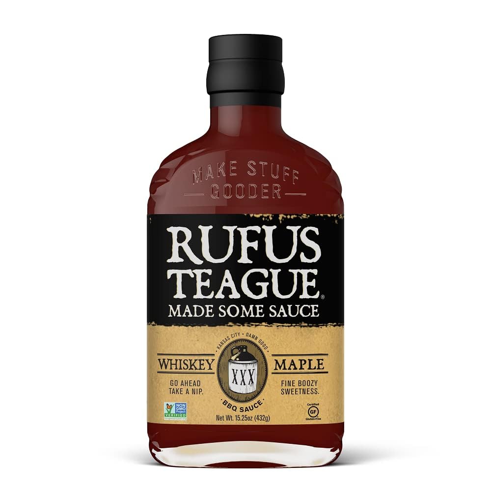 Rufus Teague 'Whiskey Maple' BBQ Sauce - 453g (16 oz)