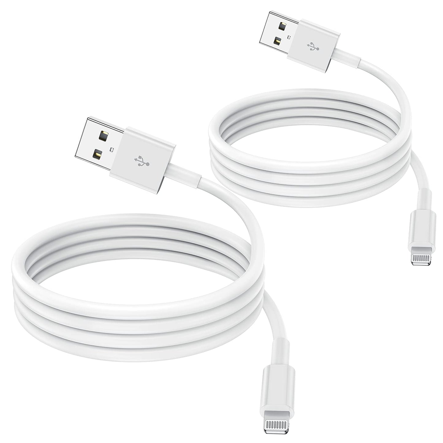 Apple MFi Certified iPhone Charger Cable, 3m Lightning to USB Cord - Fast Charging for iPhone 13/12/11/X/8/7/6