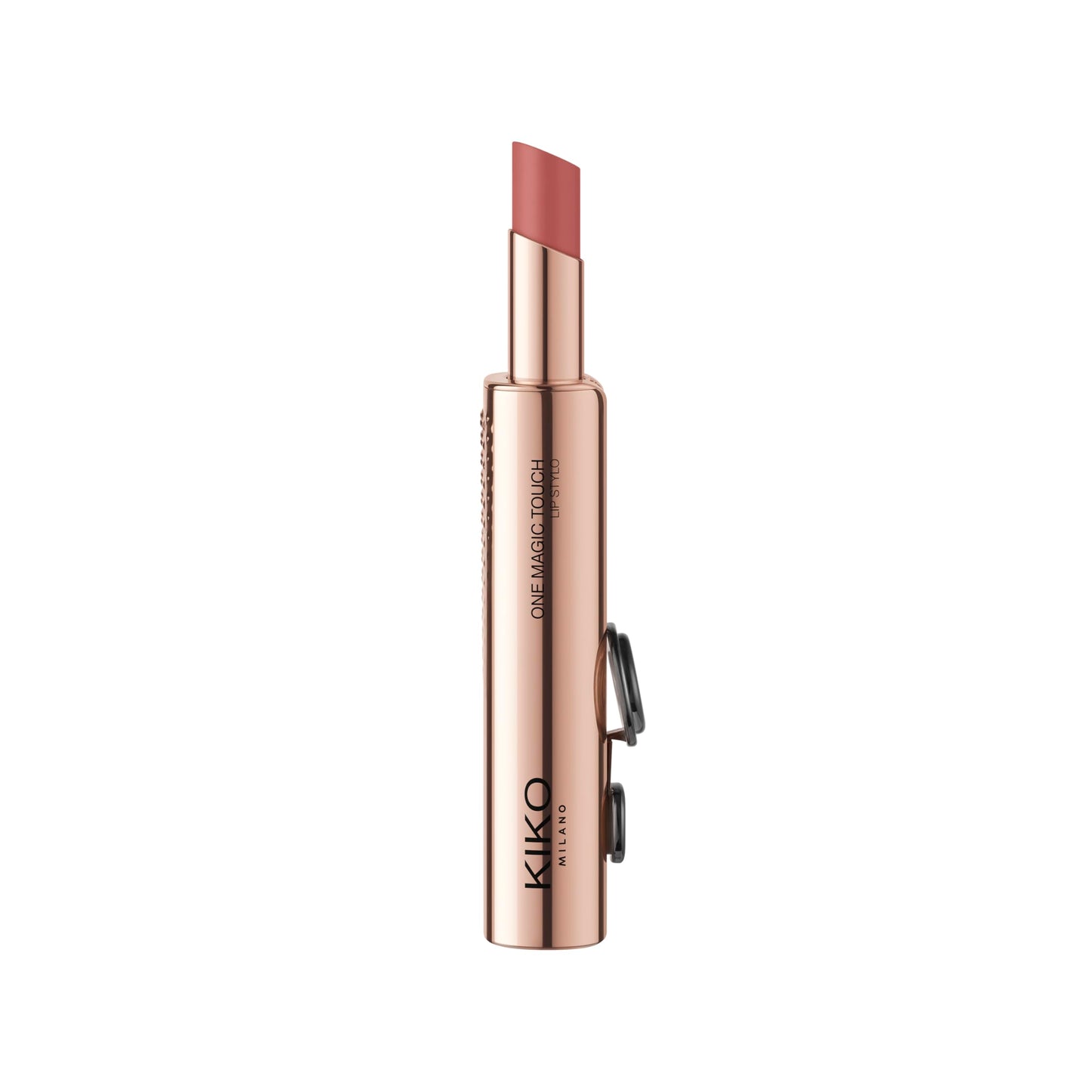 KIKO Milano One Magic Touch Lip Stylo 05, Moisturising Demi-Matt Lipstick With One-Touch Slide Opening
