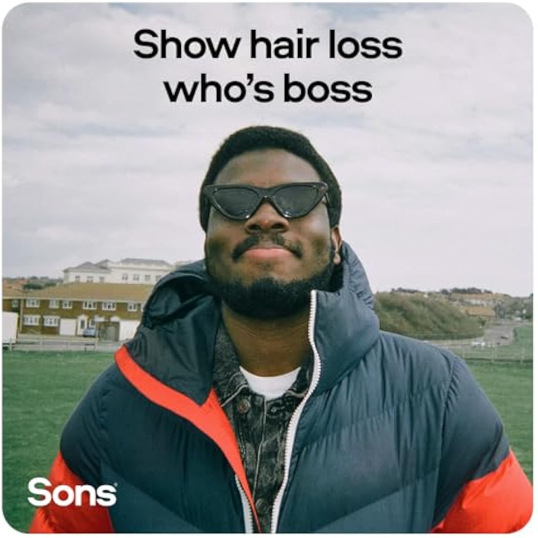Sons Minoxidil 5%, Strengthening Shampoo and Dermaroller for Men. Hair Regrowth Treatment. Hair Growth Shampoo With Caffeine. Thickening, Anti-Dandruff, DHT Blocker. 3 Month Supply. Made in Europe.