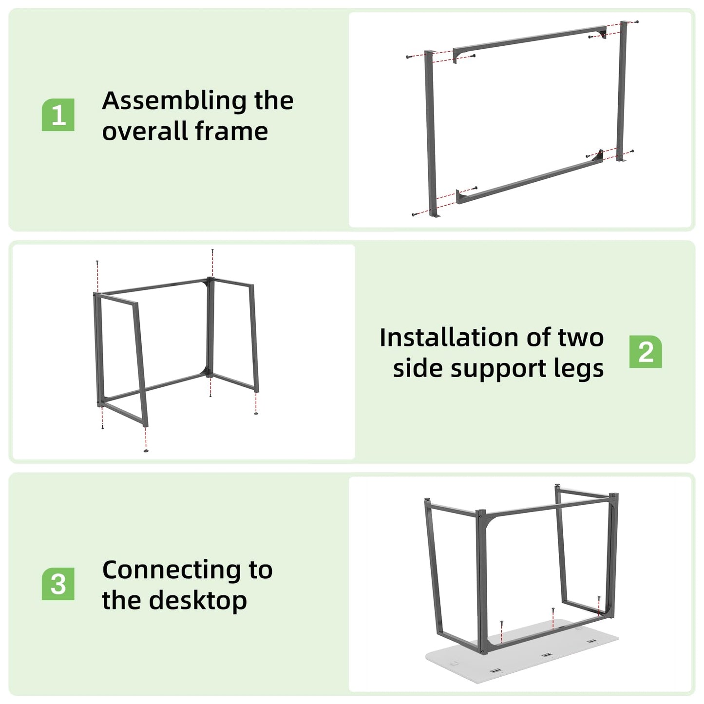 Flrrtenv Foldable Desk for Small Spaces - 31 Inch Space Saving Computer Desk, Lightweight Portable Picnic Table, Camping and Outdoor Table
