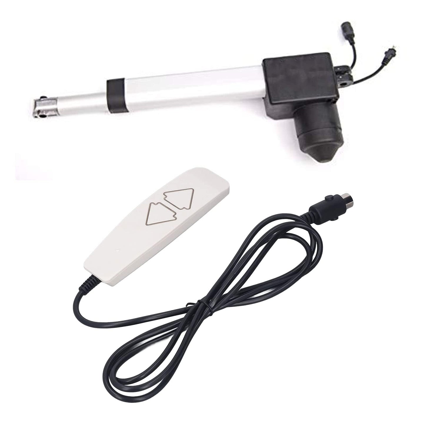 Lift Chair Remote, 6x1.7x1.1in Universal 2 Push Button 5 Pin Lift Chair Hand Control Up and Down Controller Handle Replacement for Power Recliner