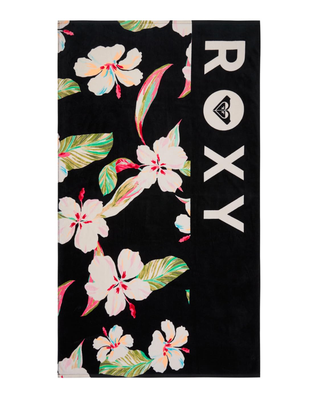 Roxy Basic Towel COLD WATER PRINTED Womens Black