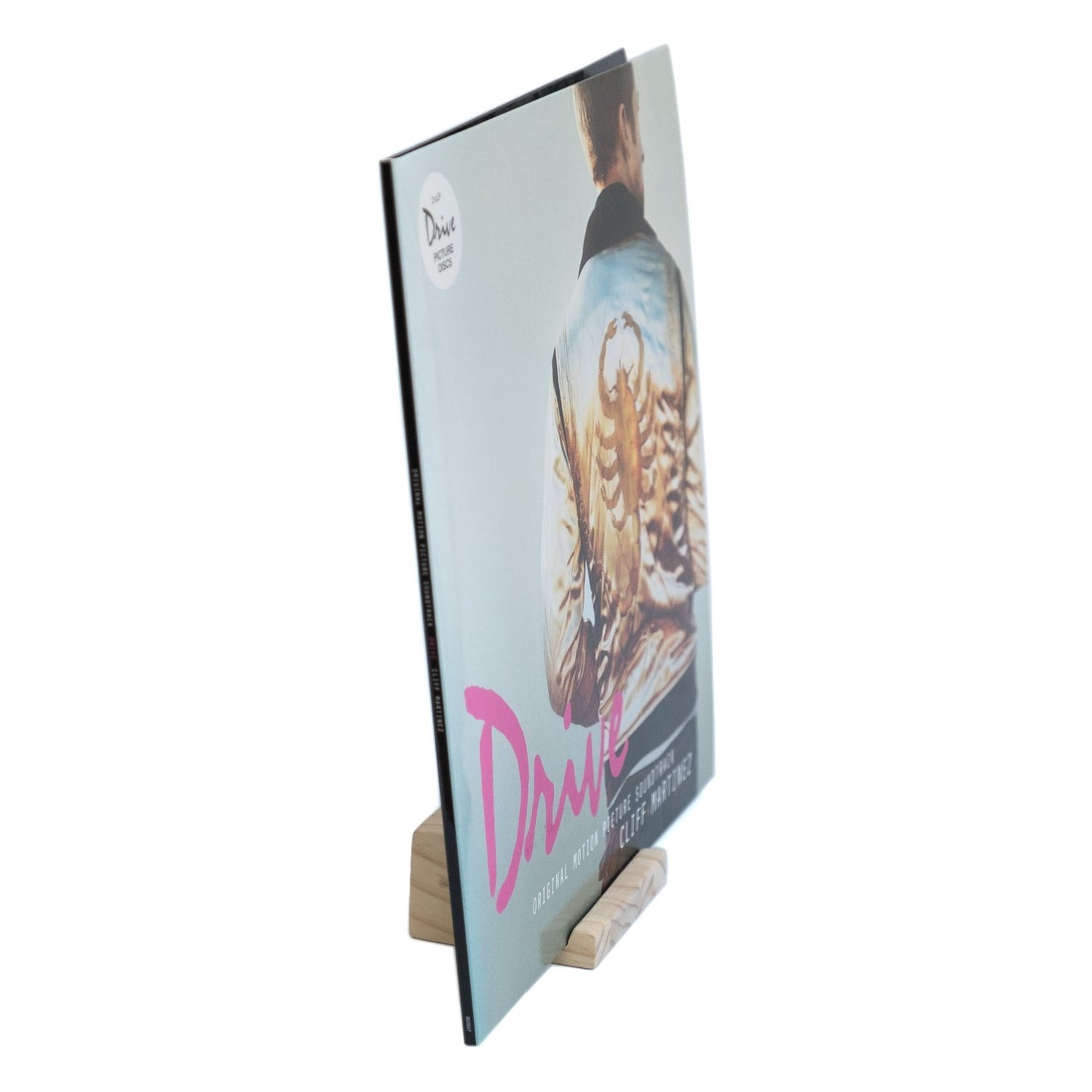 KAIU Vinyl Record Stand - Now Playing Album Display Holder for LPs - Minimalist Tabletop Shelf, Compatible with All Records - Home & Studio Decor