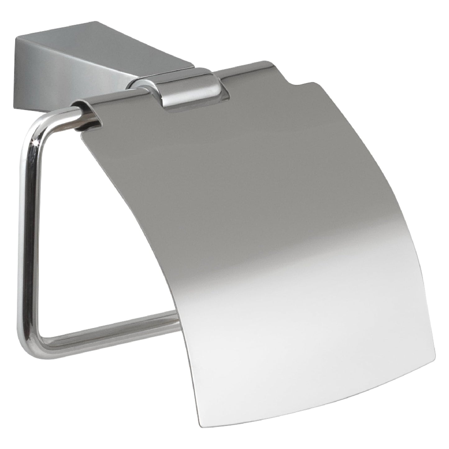 Gedy Toilet roll holder with lid Tonale Chrome